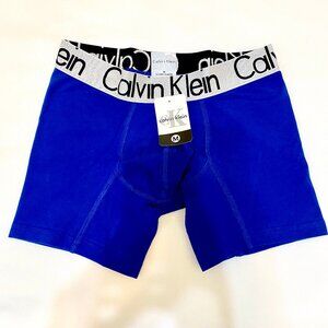 CALVIN KLEIN BRAND NEW WITH TAGS TRUNKS UNDERWEAR BLUE COLOR SIZE MEDIUM